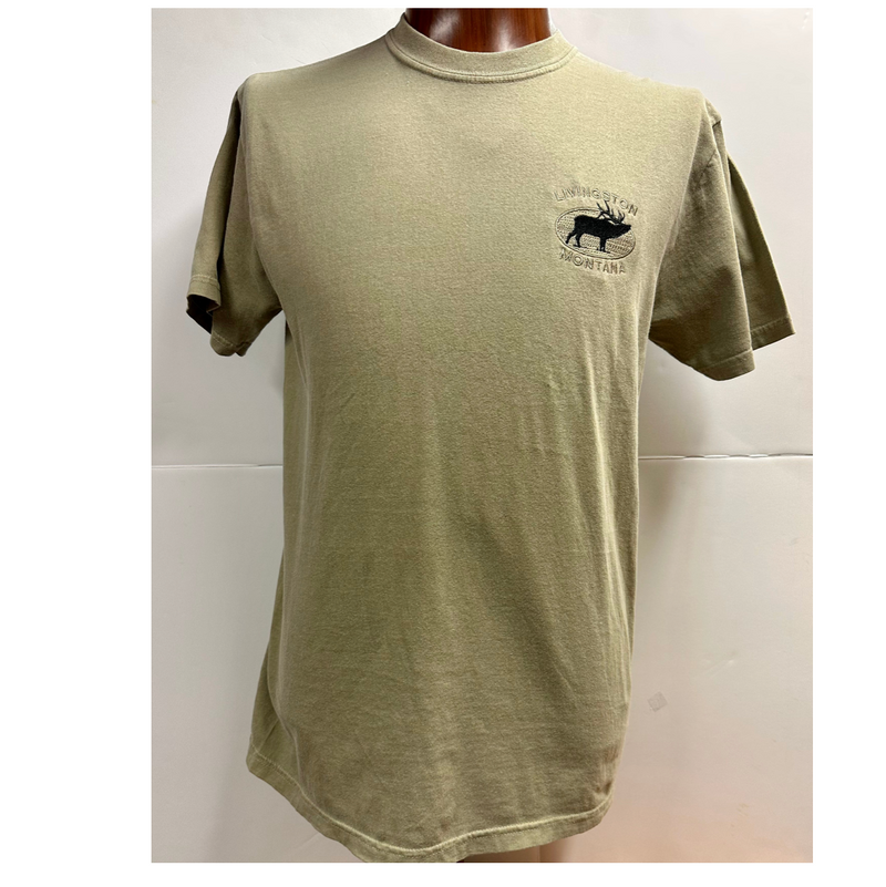 Montana Tee Short-Sleeve Elk Khaki