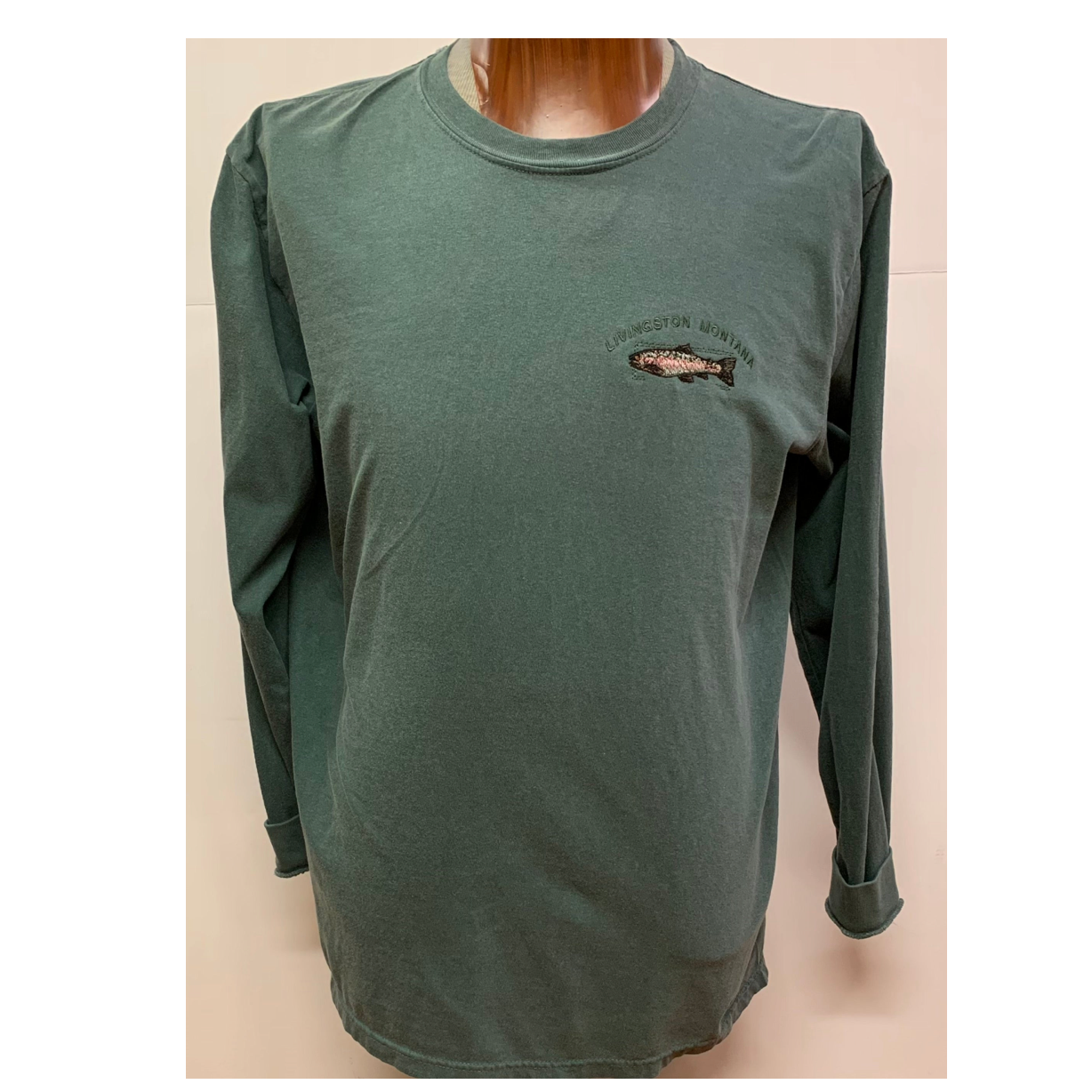 Montana Tee Long-Sleeve Trout Spruce