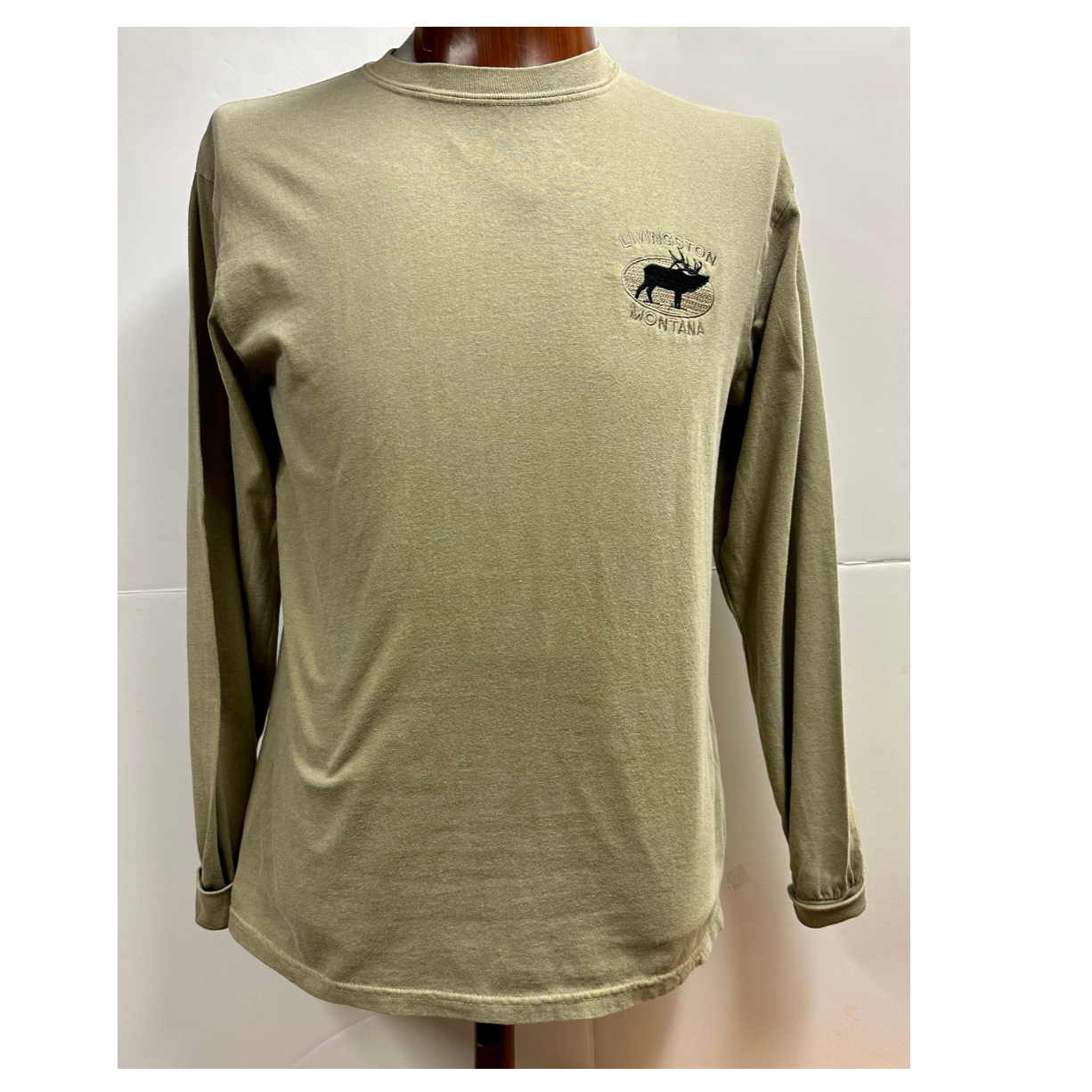 Montana Tee Long-Sleeve Elk Khaki