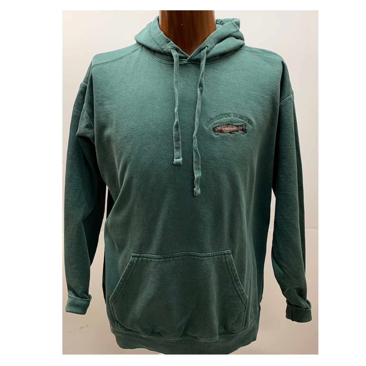 Montana Hoodie Sweatshirt Trout Spruce