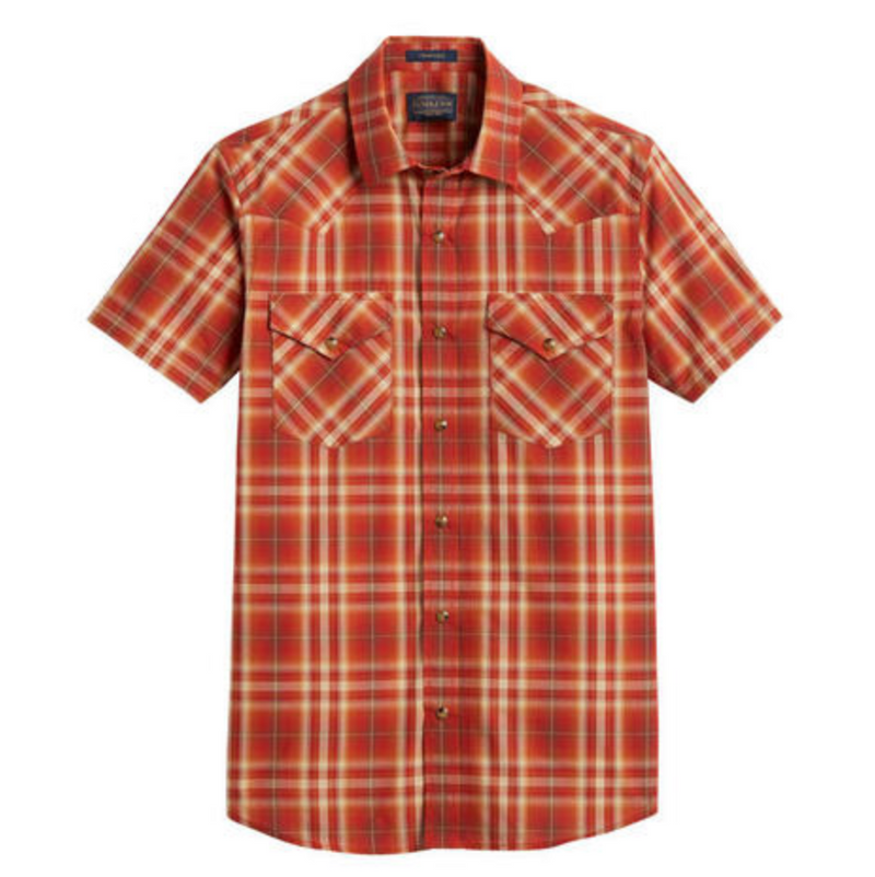 Pendleton Mens Frontier Short Sleeve Shirt