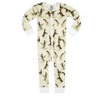 Milkbarn Zipper Pajama Duck (Bamboo)