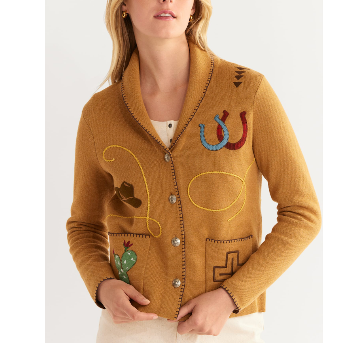 Womens 2025 western sweaters