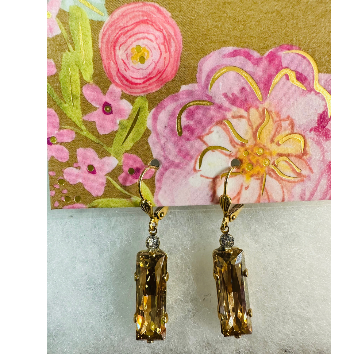 Clara Beau Earrings E483G-GldShdw