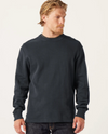 Filson Mens Thermal Crew-Navy