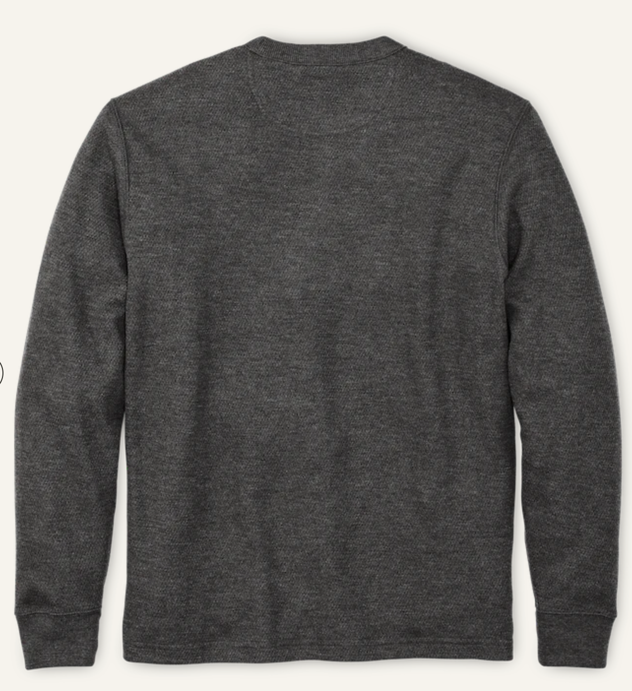 Filson Mens Thermal Crew-Charcoal