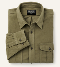 Filson Mens Moleskin Seattle Shirt - Lovat