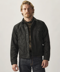 Filson Mens Short Lined Tin Cloth Cruiser Jacket - Bob's Outdoor