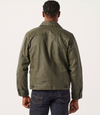 Filson Mens Short Lined Tin Cloth Cruiser Jacket - Military Green