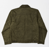 Filson Mens Short Lined Tin Cloth Cruiser Jacket - Military Green