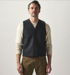 Filson Mens Mackinaw Wool Vest - Navy