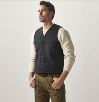 Filson Mens Mackinaw Wool Vest