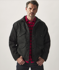 Filson Mens Wool Mackinaw Cruiser Jacket