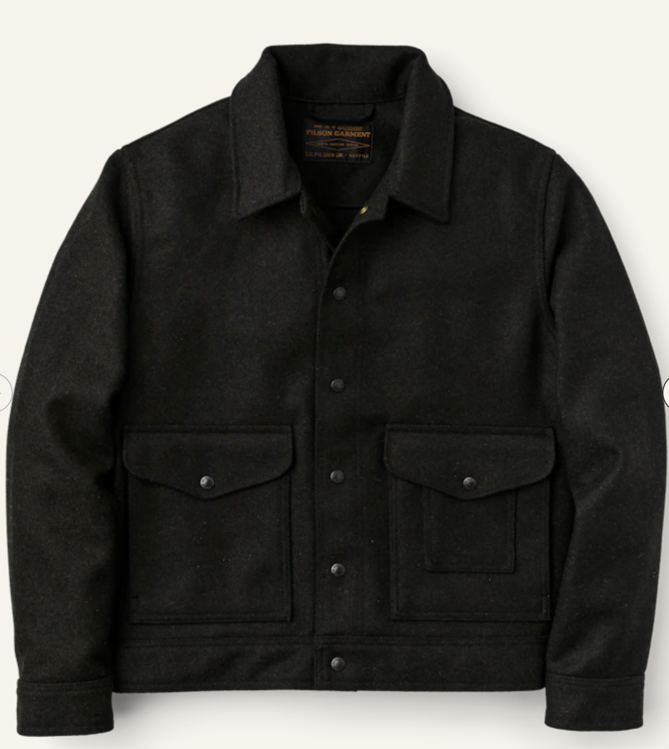 Filson Tin Cloth Short Lined Cruiser Jacket 20232828 - M.W.