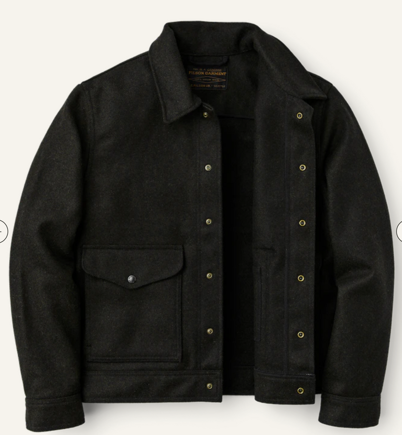 Filson Mens Wool Mackinaw Work Jacket