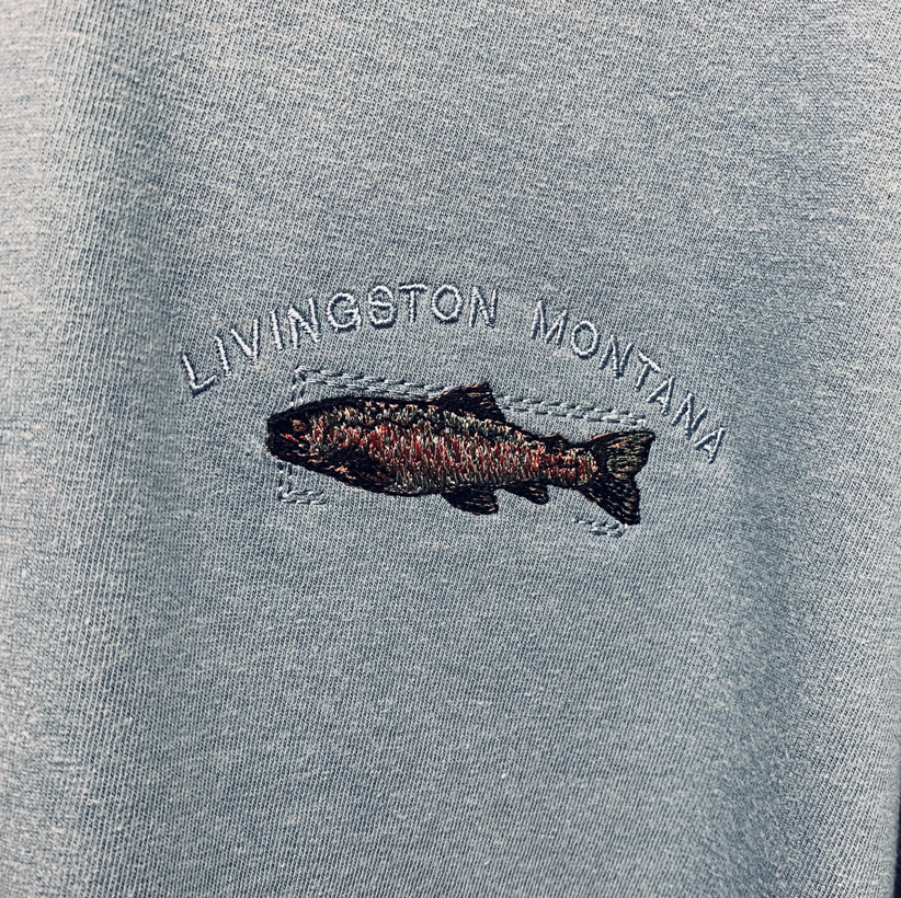 Montana Tee Short-Sleeve Trout Ice Blue