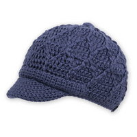 Pistil Womens Jax Knit Brim Beanie - Indigo