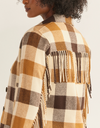 Pendleton Womens Fringe Wool Jacket