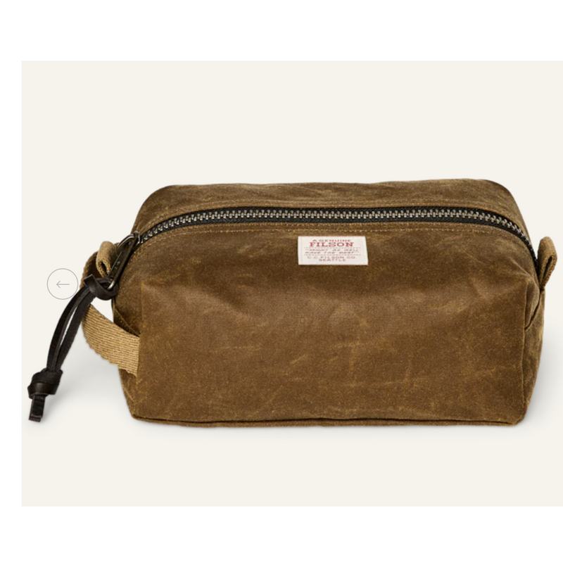 Filson Tin Cloth Travel Kit - Tan