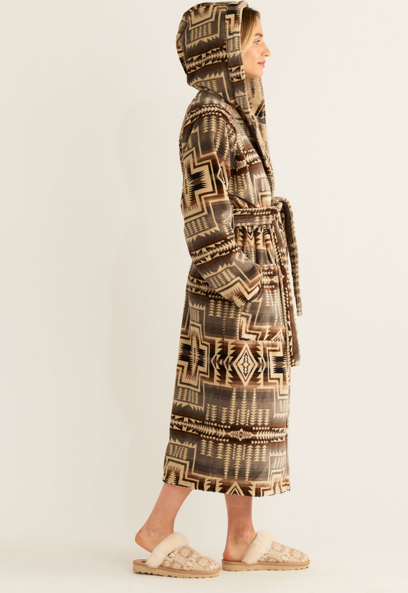 Pendleton Cotton Terry Plush Velour Robe