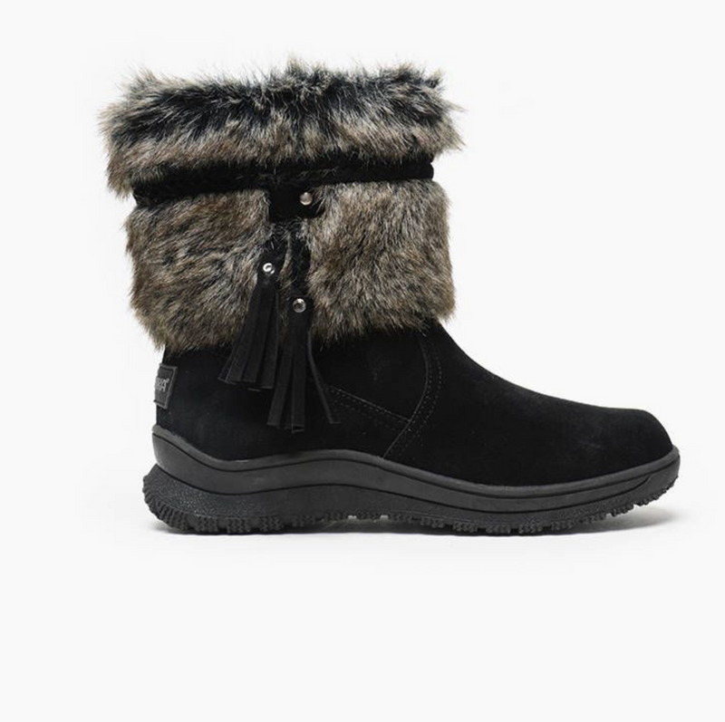 Minnetonka Womens Suede Everett Boot