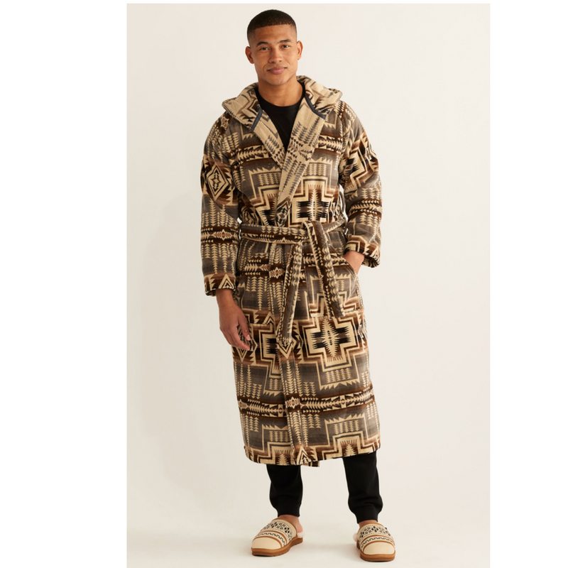 Pendleton Cotton Terry Plush Velour Robe