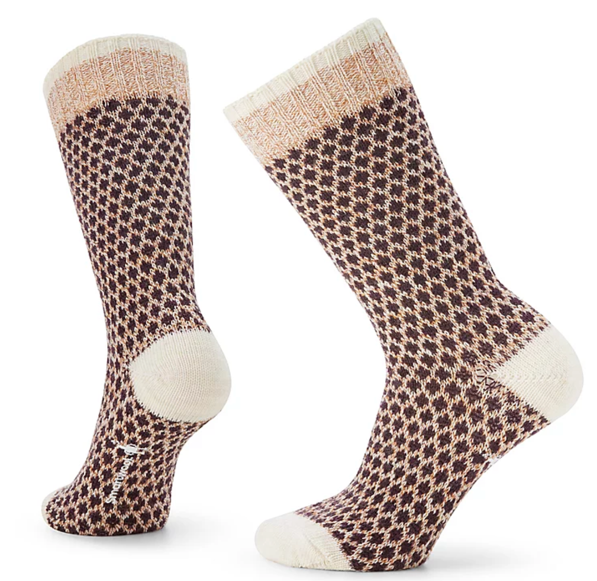 Smartwool Womens Everyday Popcorn Polka Dot Crew Socks