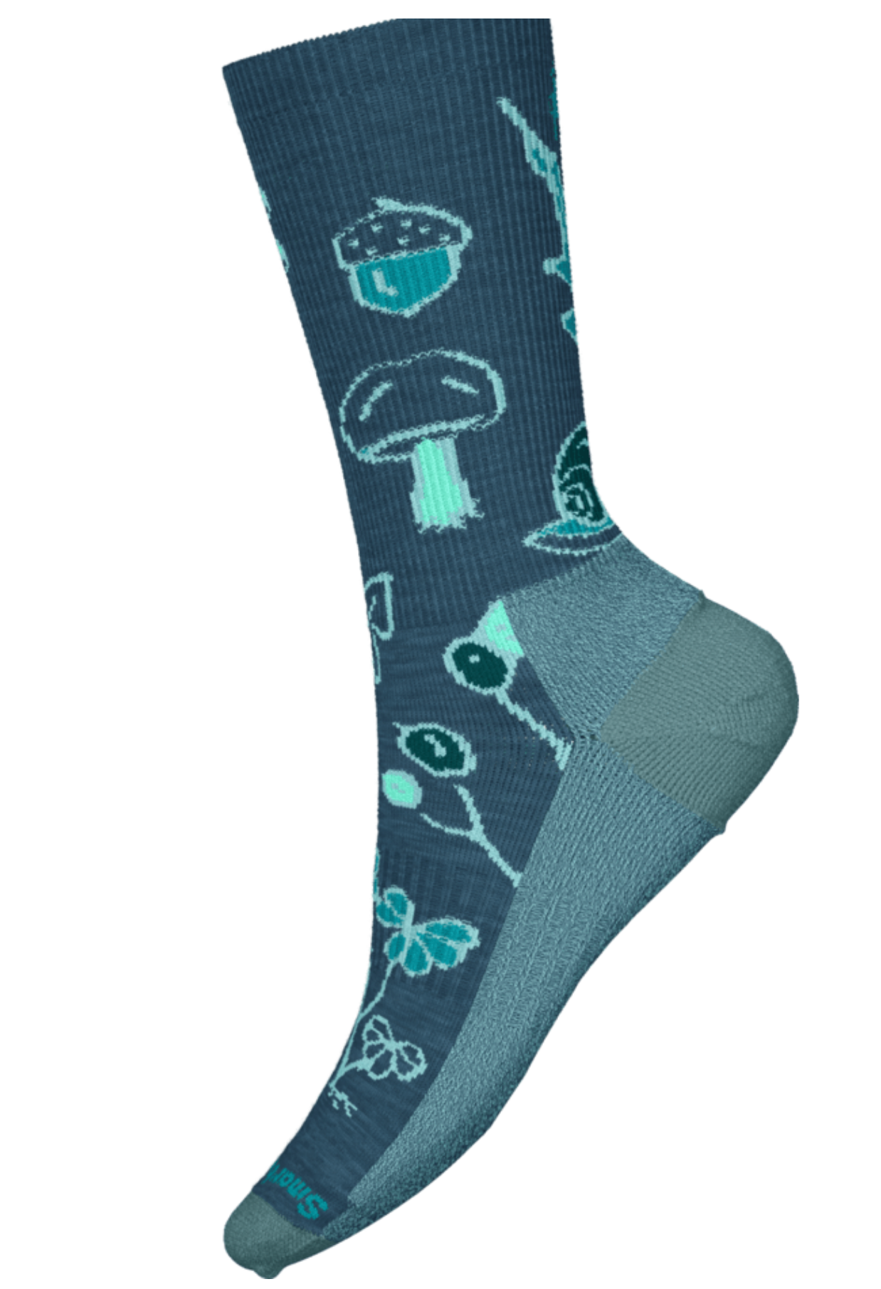 Smartwool Womens Everyday Forest Loot Crew Socks