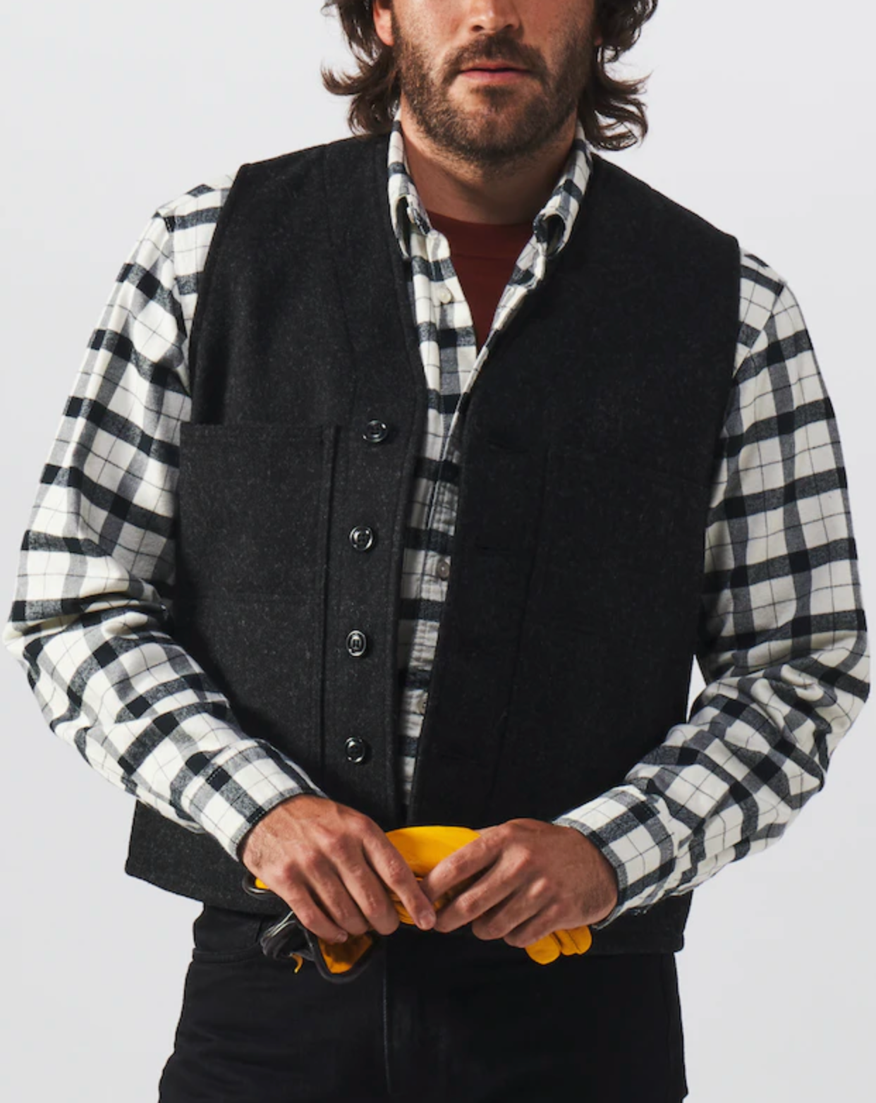 Filson Mens Mackinaw Wool Vest