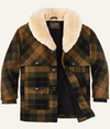 Filson Mens Lined Mackinaw Wool Packer Coat