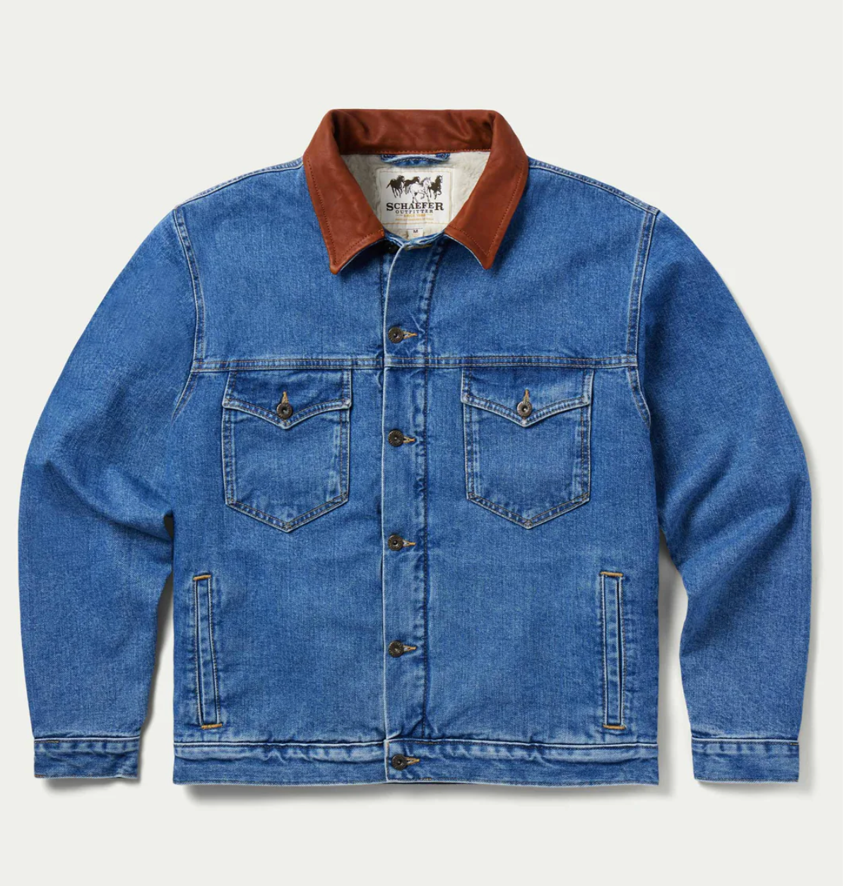 Schaefer Legend Denim Jacket with Fleece Lining