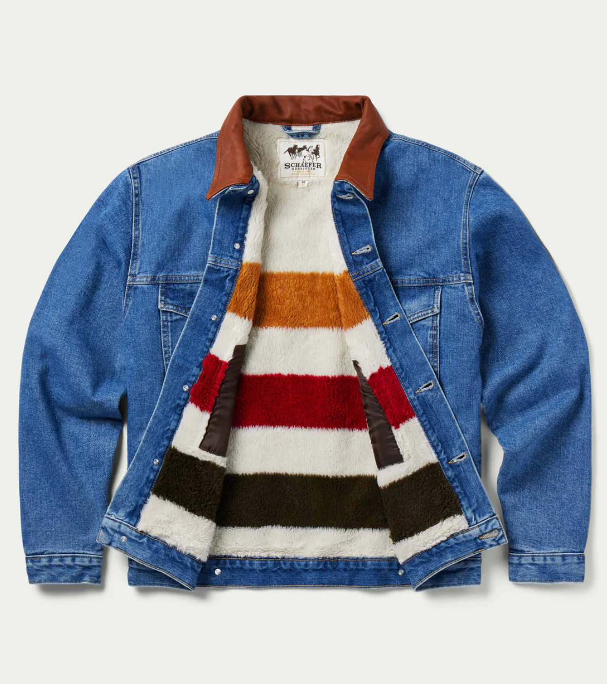 Schaefer Legend Denim Jacket with Fleece Lining - Bob's Outdoor