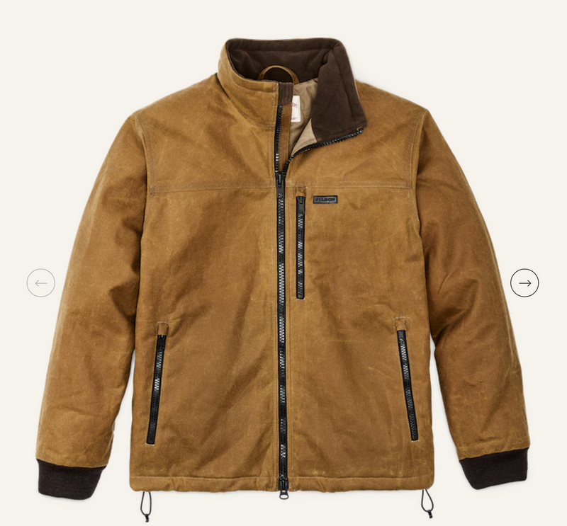 Filson Mens Tin Cloth Primaloft Jacket