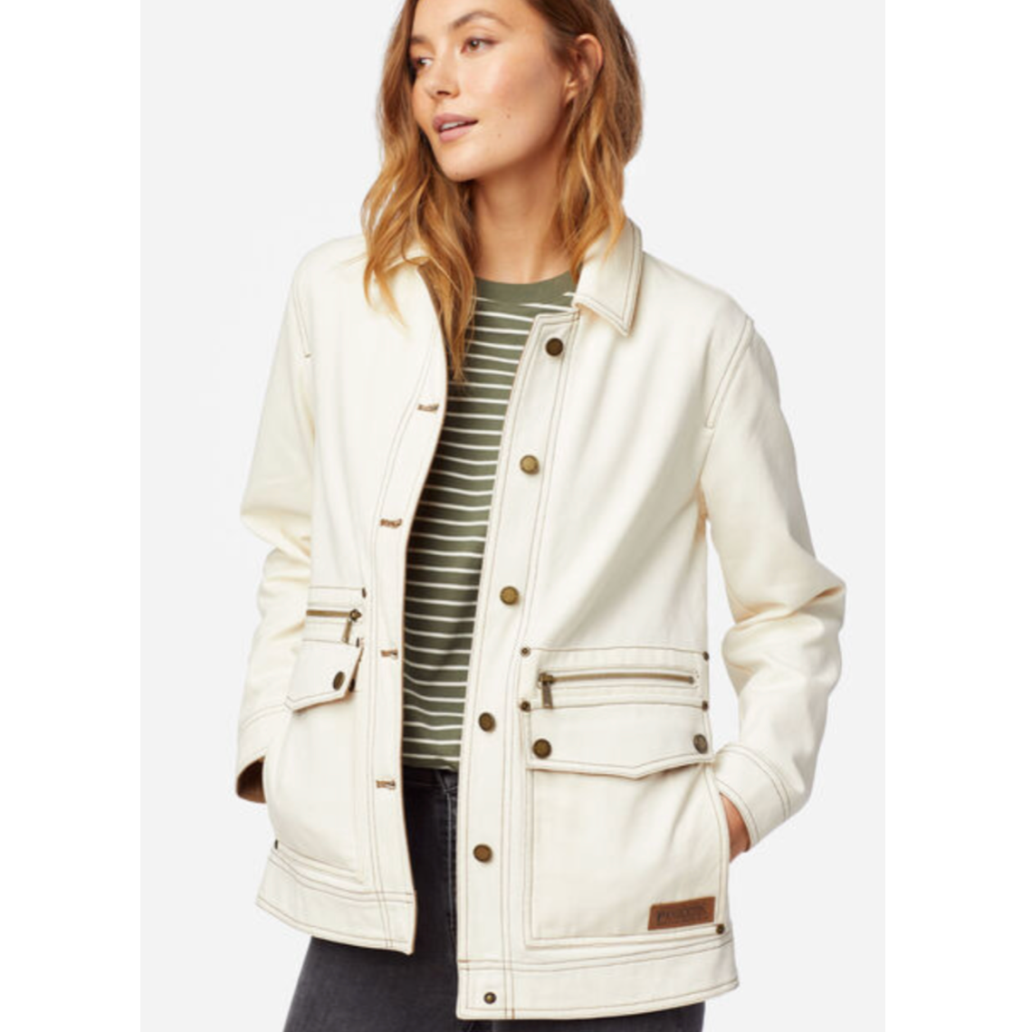 Pendleton Womens Ramble-Creek Canvas Jacket