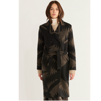 Pendleton Womens Mirror Lake Wool Trench Coat