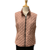 Cut Loose Womens Quilted Vest - Rosen Mauve