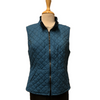 Cut Loose Womens Quilted Vest - Deep Sea