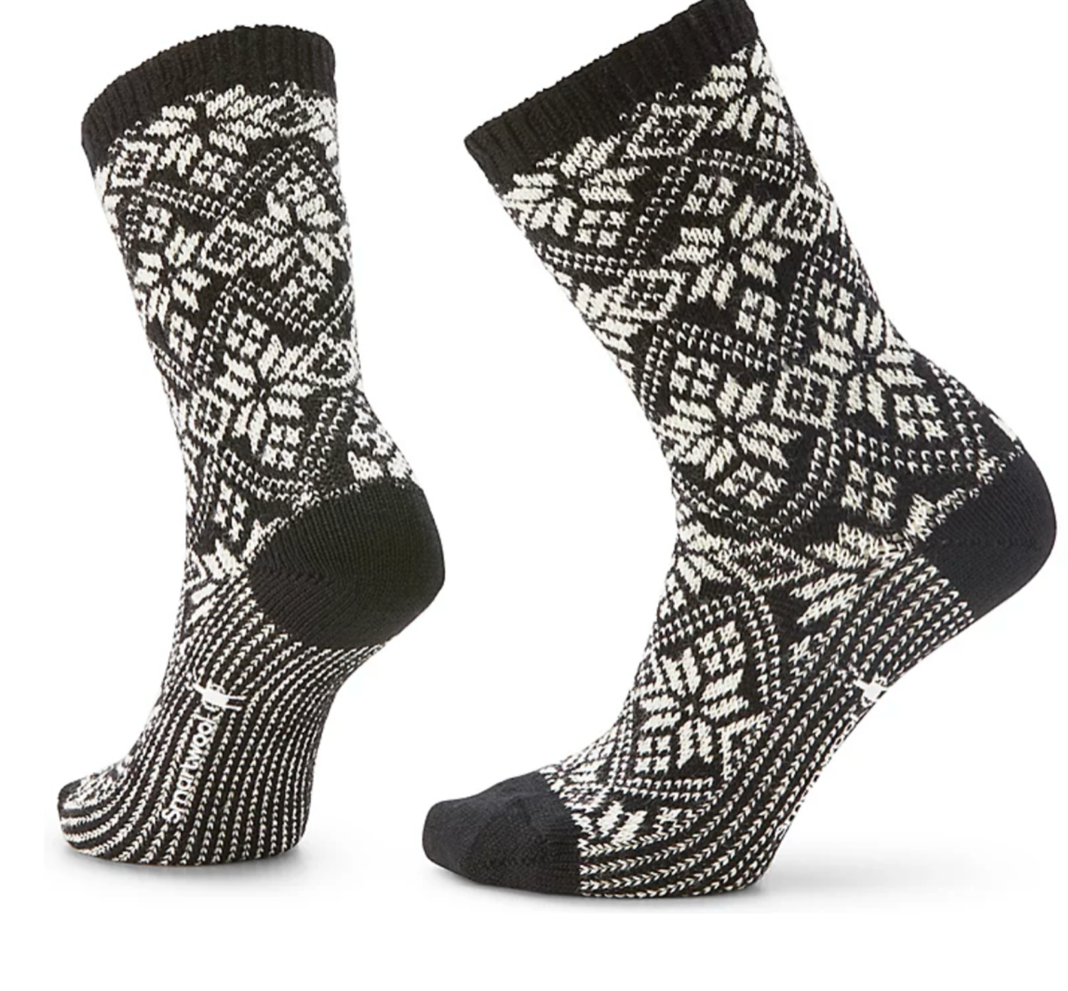 Smartwool Womens Everyday Traditional Snowflake Crew Socks