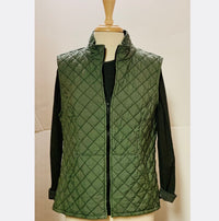 Cut Loose Womens Quilted Vest - Myrtle