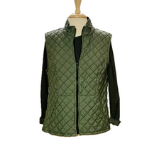 Cut Loose Womens Quilted Vest - Myrtle