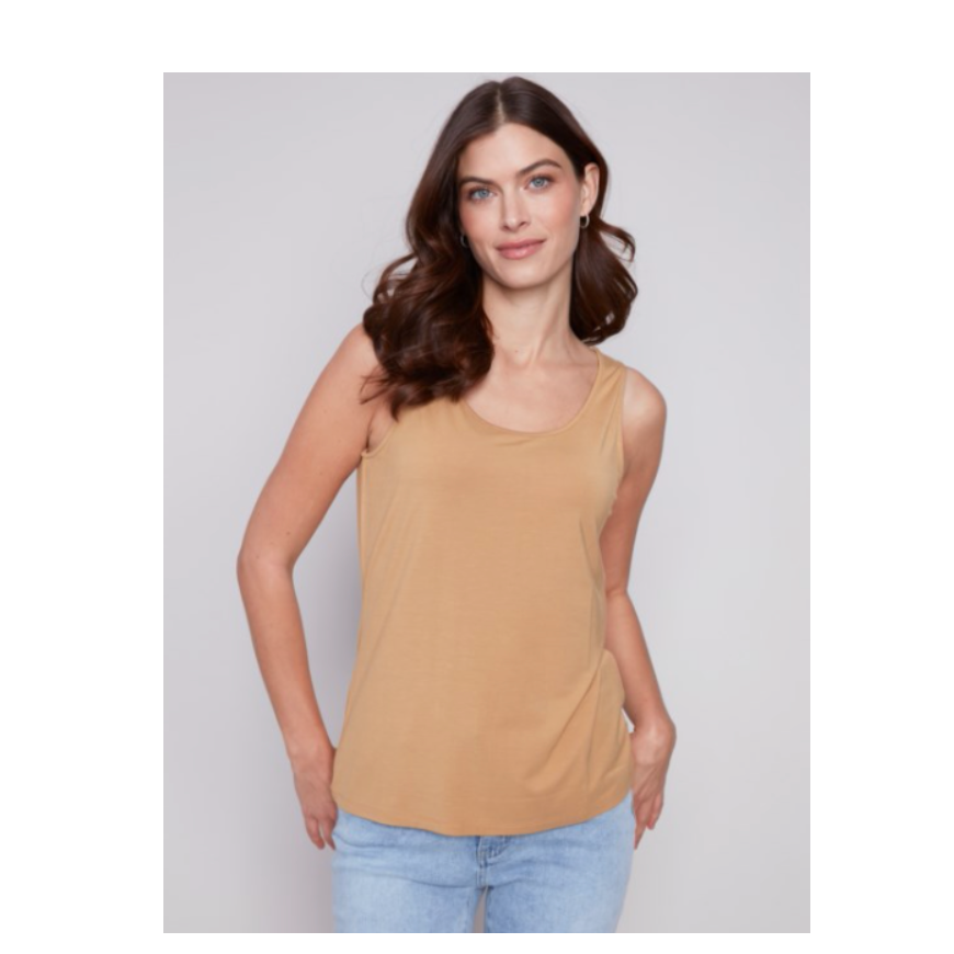 Charlie B Womens Reversible Bamboo Tank