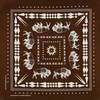 Great Plains Buffalo/Bison Cotton Bandana USA