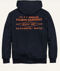 Filson Mens Prospector Embroidered Hoodie