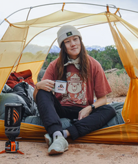 Landmark Smokey Bear Enamel Mug