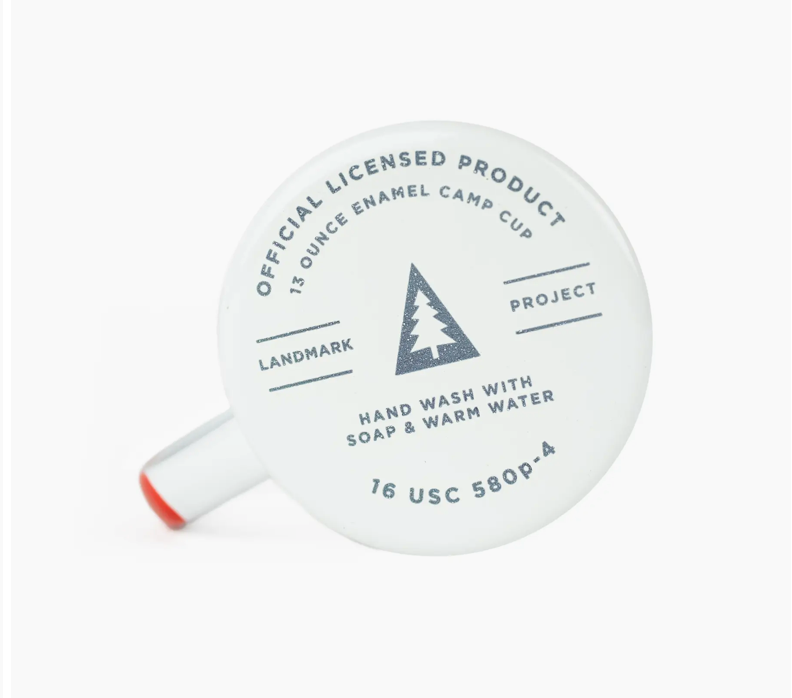 Landmark Project Smokey Enamelware Mug