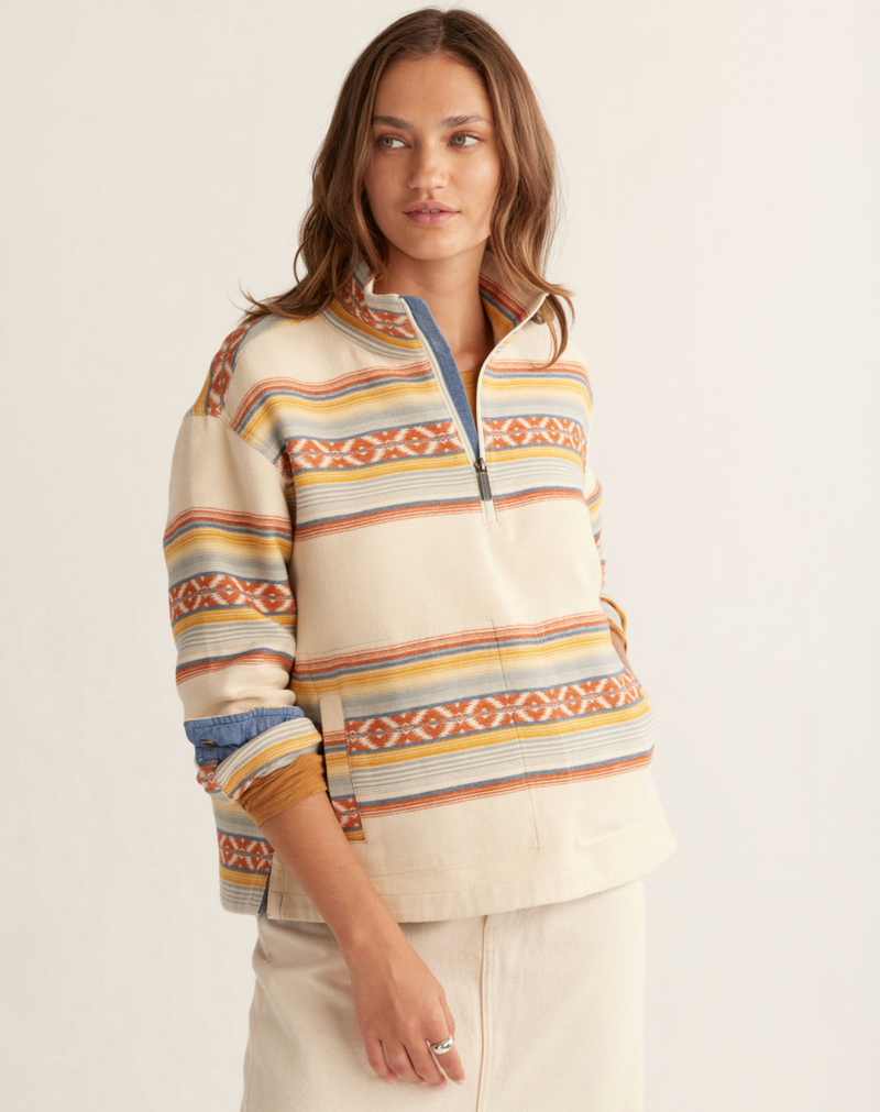 Pendleton Womens Yaquina Half Zip Pullover