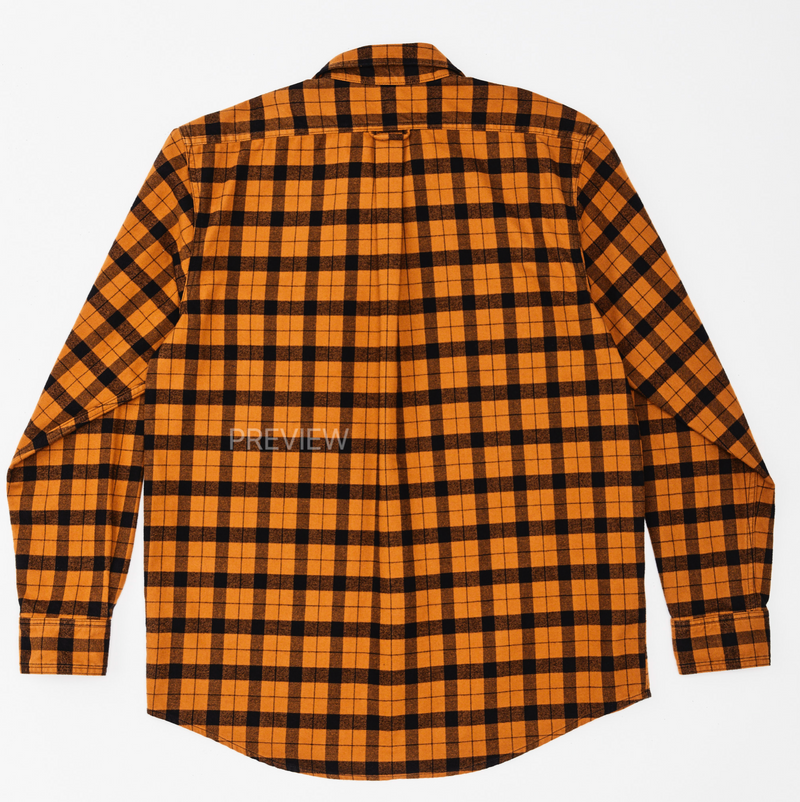 Filson Mens Alaskan Guide Shirt - Pecan/Black Plaid