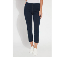 Lysse Womens Poppy Embroidered Crop Jean