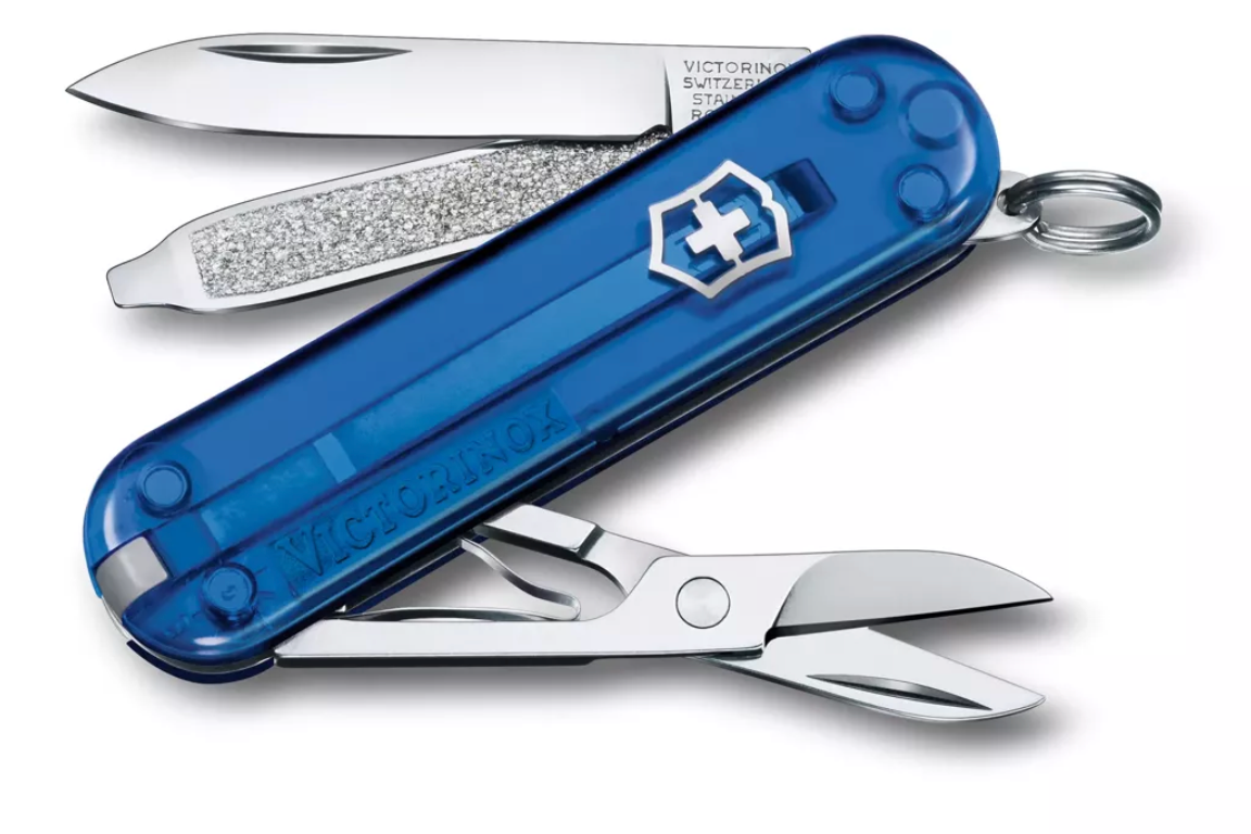 Swiss Army Classic SD Transparent Knife