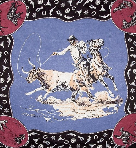 Wyoming Traders CM Russell Limited Edition Silk Scarf